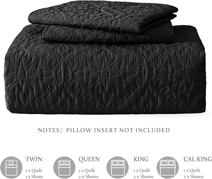 Exclusivo Mezcla Twin Quilt Bedding Set, Lightweight Soft Bedspreads Coverlets - Image 6