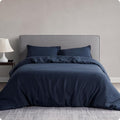 DAPU 100% Linen Duvet Cover Set by DAPU