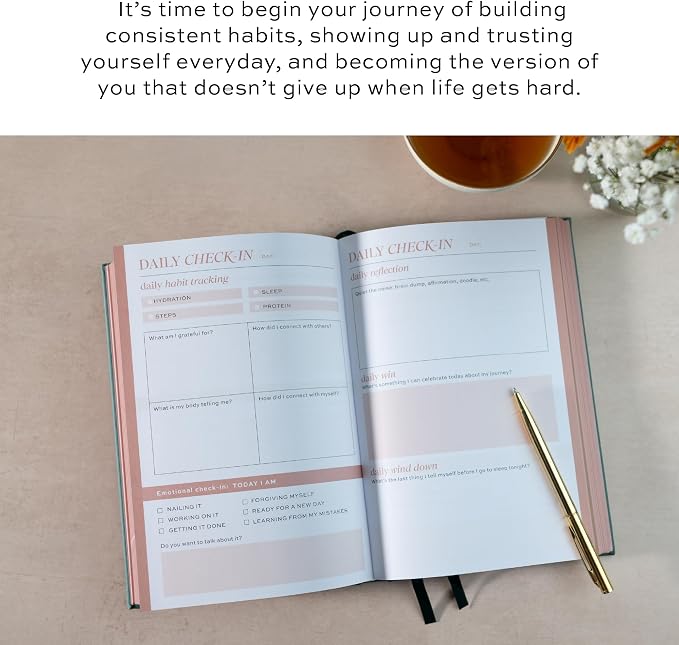 Paper & Progress Wellness Journal – 12-Week Fitness & Self Care Journal - Image 7