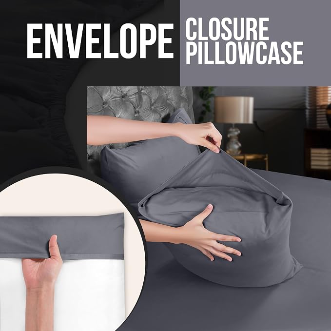 Utopia Bedding King Pillow Cases - Image 4
