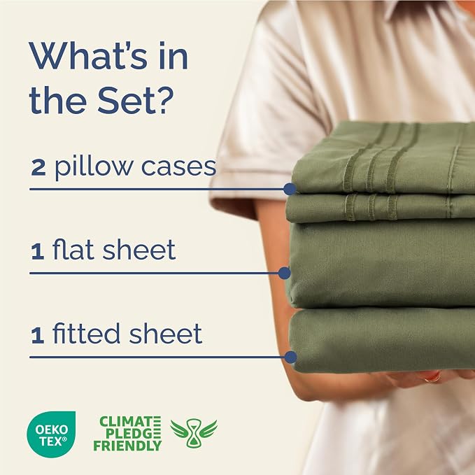 Full Size 4 Piece Sheet Set - Image 2