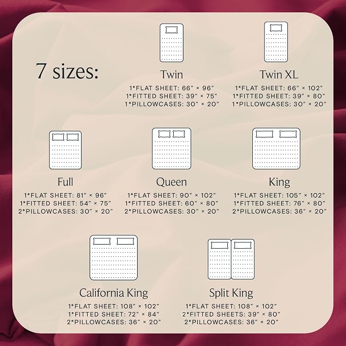 LuxClub 4 PC Full Sheet Set, Breathable Luxury Bed Sheets, Deep Pockets 18" - Image 4