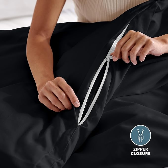 Bare Home Bedding Duvet Cover Queen Size - Image 6