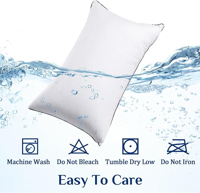 JOLLYVOGUE King Size Pillows for Sleeping, Soft and Supportive Bed Pillows - Image 7