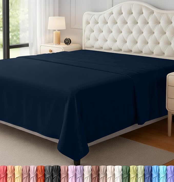 Utopia Bedding Flat Sheet by UTOPIABEDDING