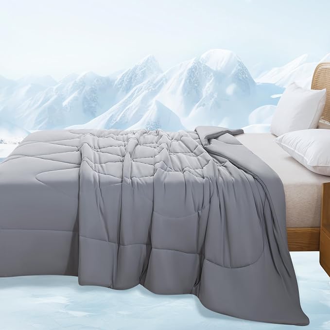 MASVIS Cooling Blankets for Hot Sleepers, Luxury Lightweight Cozy Soft Throw - Image 7