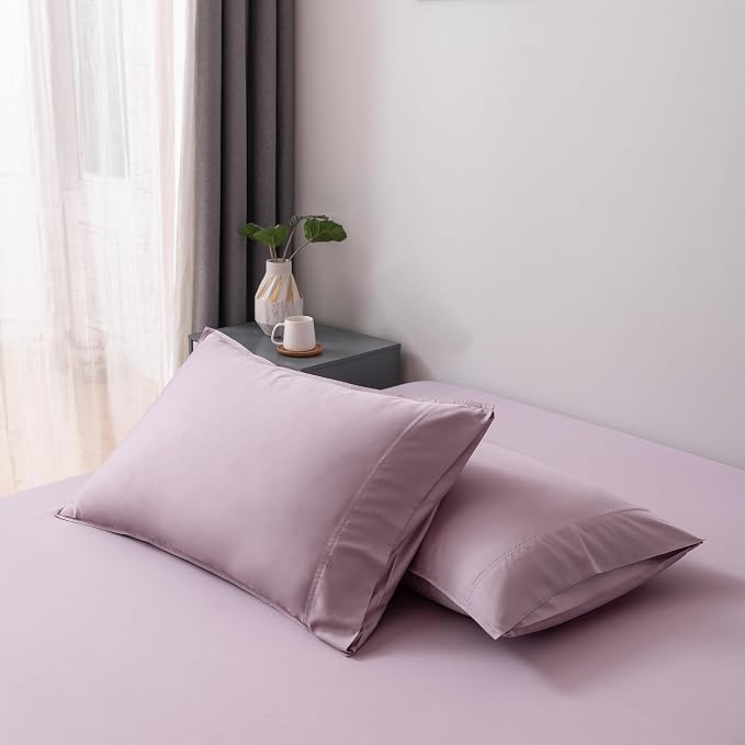 BELLA COTERIE | Luxury Bamboo Viscose Standard Size Pillowcase Set | 100% by BC