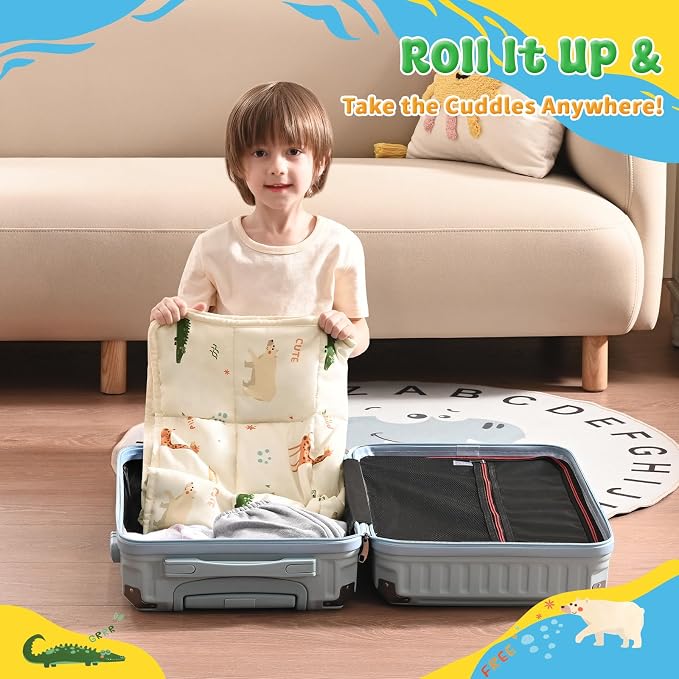 anfie Weighted Lap Pad 2 Pounds, Weighted Blanket Kids Cooling Blanket - Image 5