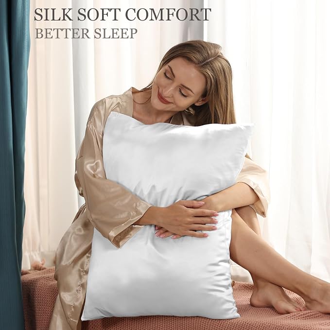 Adubor 100% Silk Pillowcase - Image 2