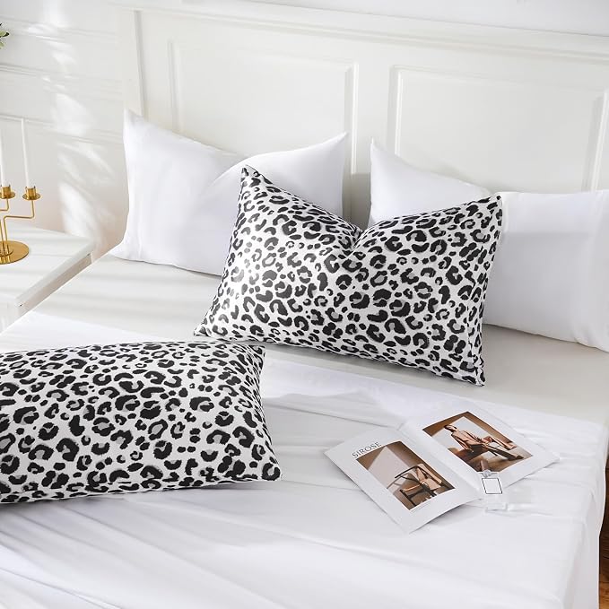 MR&HM Satin Pillowcase for Hair and Skin, Silk Satin Pillowcase 2 Pack - Image 6