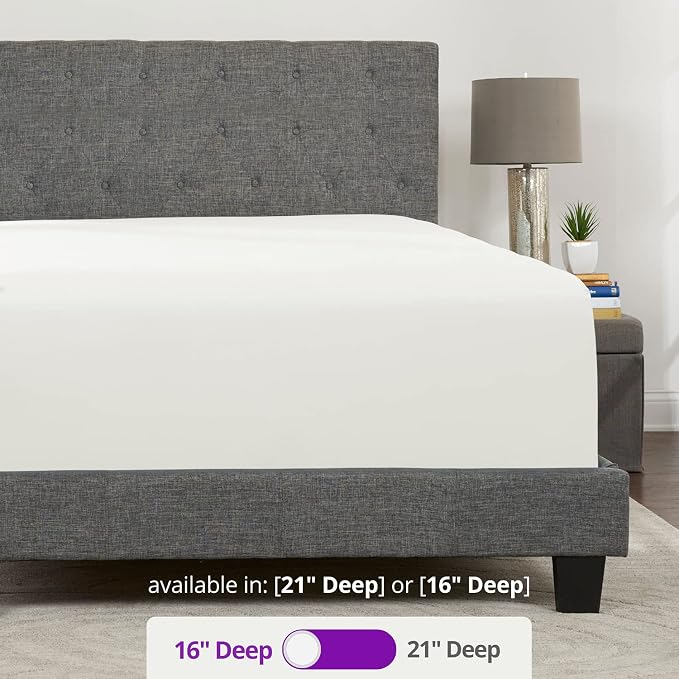 Real 16" Deep Pocket Queen Fitted Sheets - Image 3