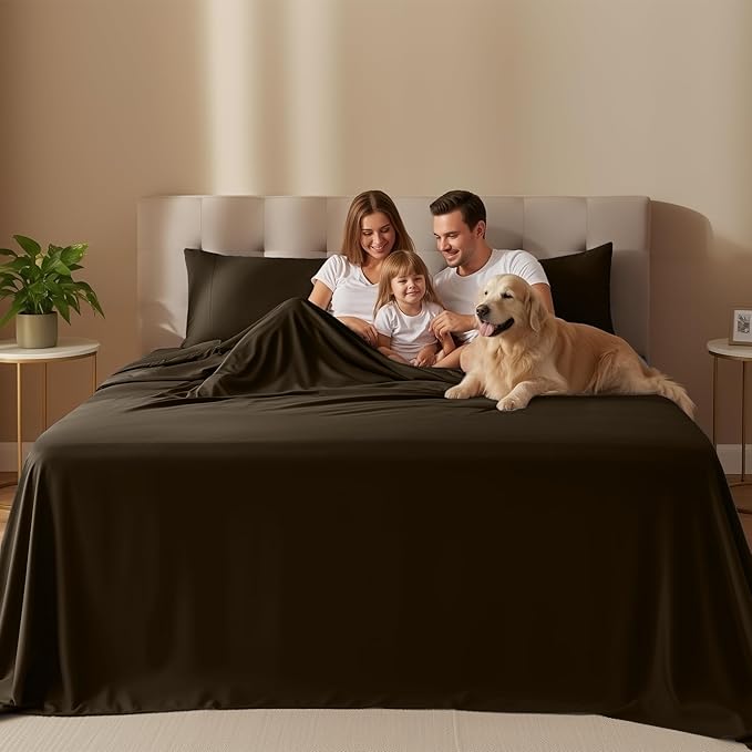 Utopia Bedding Full Size Sheet Set – 4 Piece Bed Sheets, Soft and Breathable - Image 2