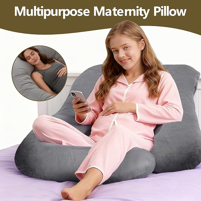 Pregnancy Pillow, G-Shape Full Body Pillow, Maternity Pillow - Image 9