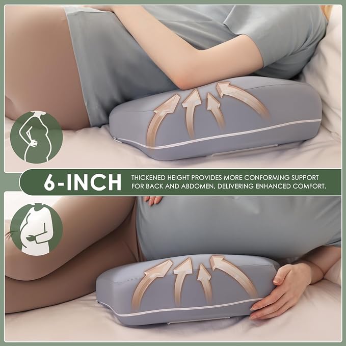 Chilling Home Memory Foam Pregnancy Pillow - Image 2