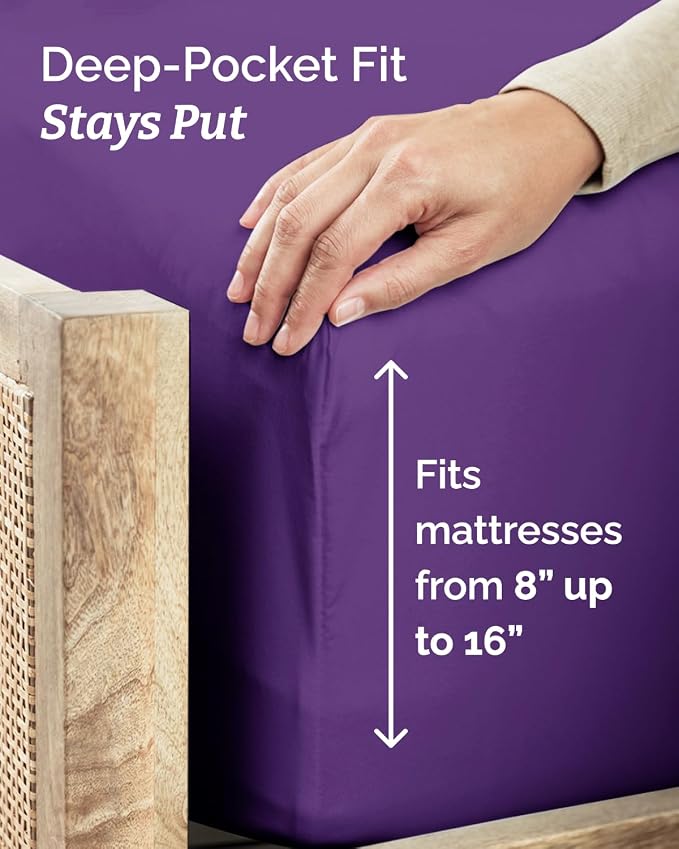 Twin 4 Piece Sheet Set - Image 4