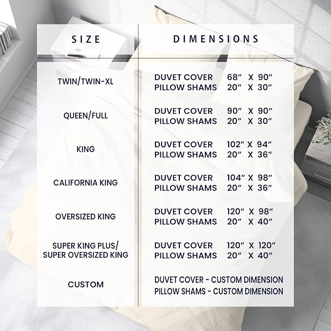 Kotton Culture 1 Pc Duvet Cover Queen Size/Full Size-100% Egyptian Cotton 600 - Image 3