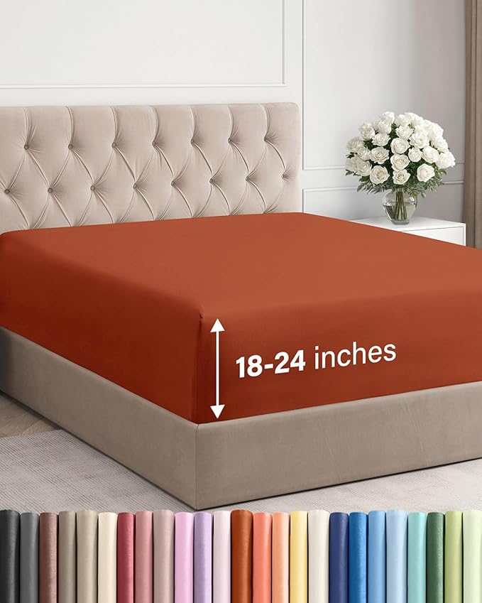 Extra Deep King Fitted Sheet by CGKUnlimited