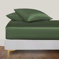 LINENWALAS Fitted Sheet Only Viscose Derived from Bamboo, Bottom Sheet by LINENWALAS