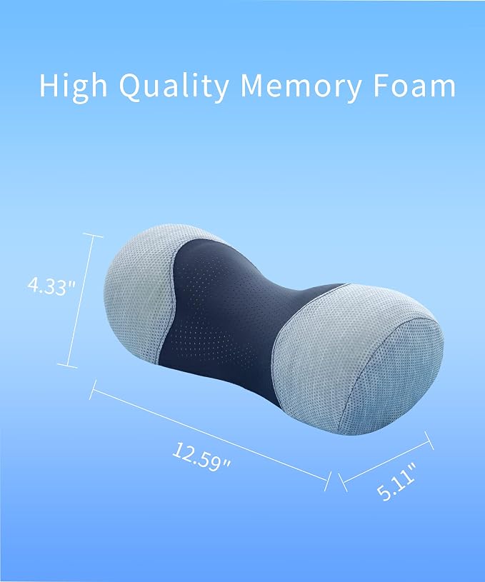 Bespilow Small Neck Roll Pillow, Say Goodbye to Neck Pain, Cervical Memory Foam - Image 7