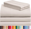 LuxClub 5 PC Sheet Set Bed Sheets Deep Pockets 16" Eco Friendly Wrinkle Free by LuxClub