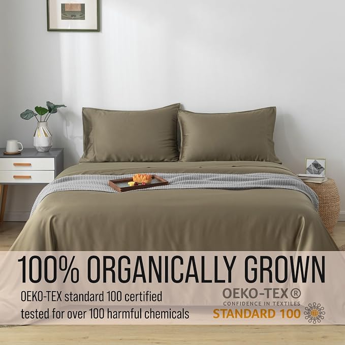 BELLA COTERIE | Luxury Bamboo Viscose Queen Size Pillowcase Set | 100% - Image 4