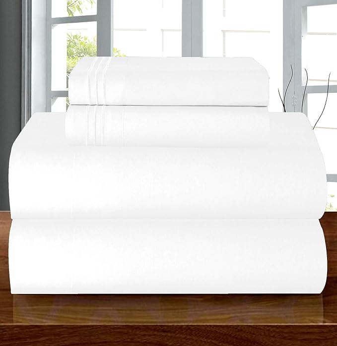 Elegant Comfort Luxury Quality Microfiber 5-Piece 1500 Premium Hotel Sheet by ELEGANTCOMFORT