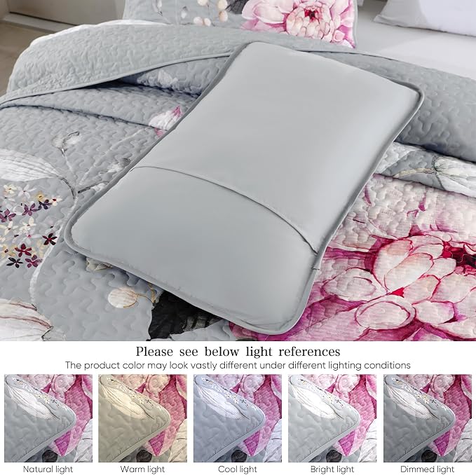 Drucon Floral Quilt King Size - Image 8