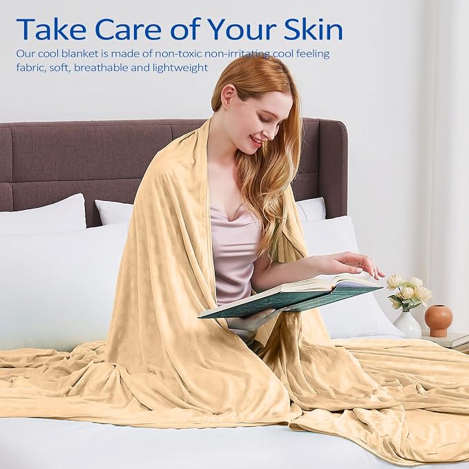 Topcee Cooling Blanket, Summer Cooling Blankets - Image 7