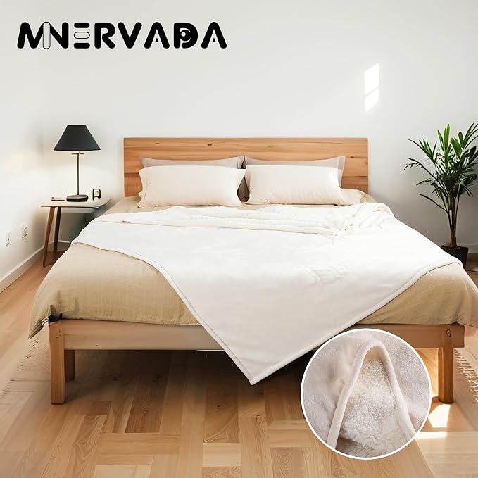Heated Blanket Electric Blanket King Size 90''x100'' - Image 2