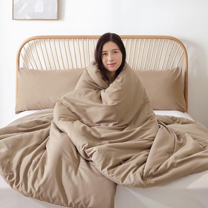 ROSGONIA Oversized King Comforter 128x120 - Image 2