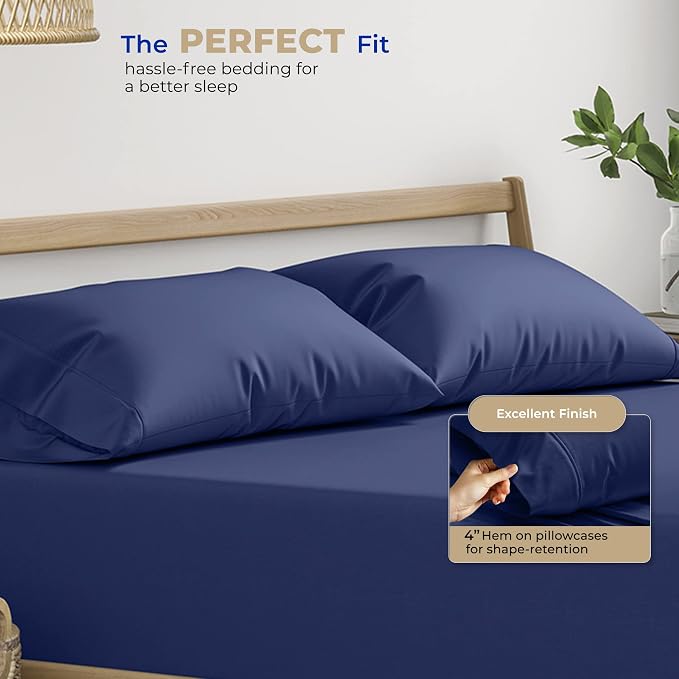 Thread Spread 100% Cotton Pillow Cases Queen Size Set of 2 - Image 4