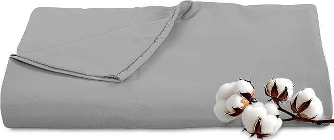 Royale Linens 300 Thread Count 100% Long Staple Combed Cotton Flat Sheet by ROYALELINENS