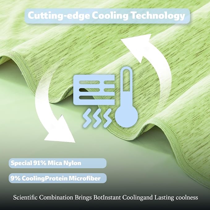Cooling Blanket King Size, Cold Blanket Thin Lightweight Breathable Soft - Image 4