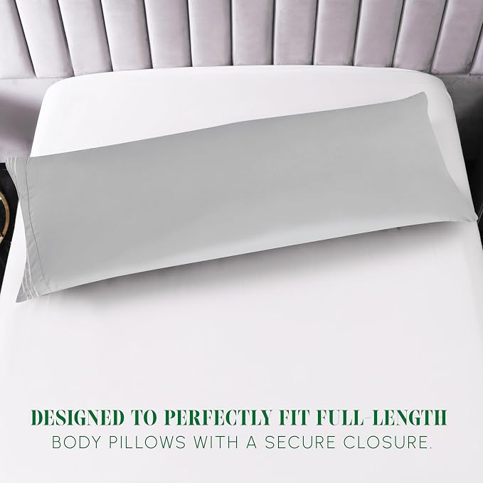Elegant Comfort Luxury Ultra-Soft 1-Piece Body Pillowcase - Image 3
