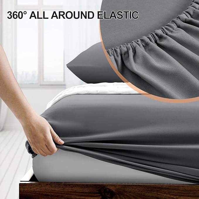 FreshCulture Twin Fitted Sheet 2 Pack - Image 3