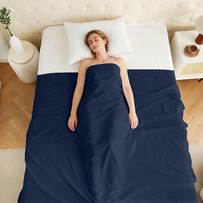 Queen Flat Sheet Only, 1 Pack Top Bed Sheets, Soft Breathable Brushed - Image 7