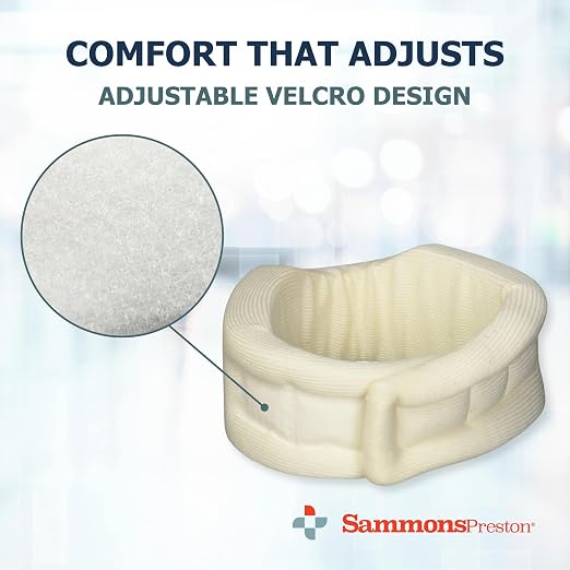 Sammons Preston Universal Contour Cervical Brace, Adjustable Hook and Loop - Image 4