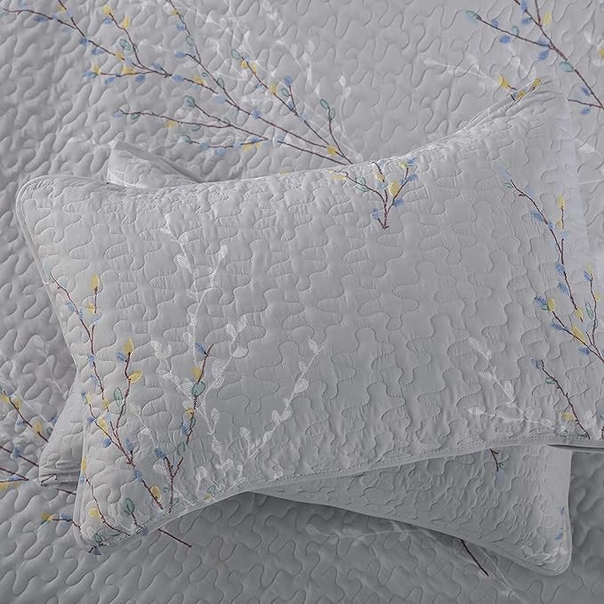 Exclusivo Mezcla Reversible Boho Quilts Queen Size - Image 3