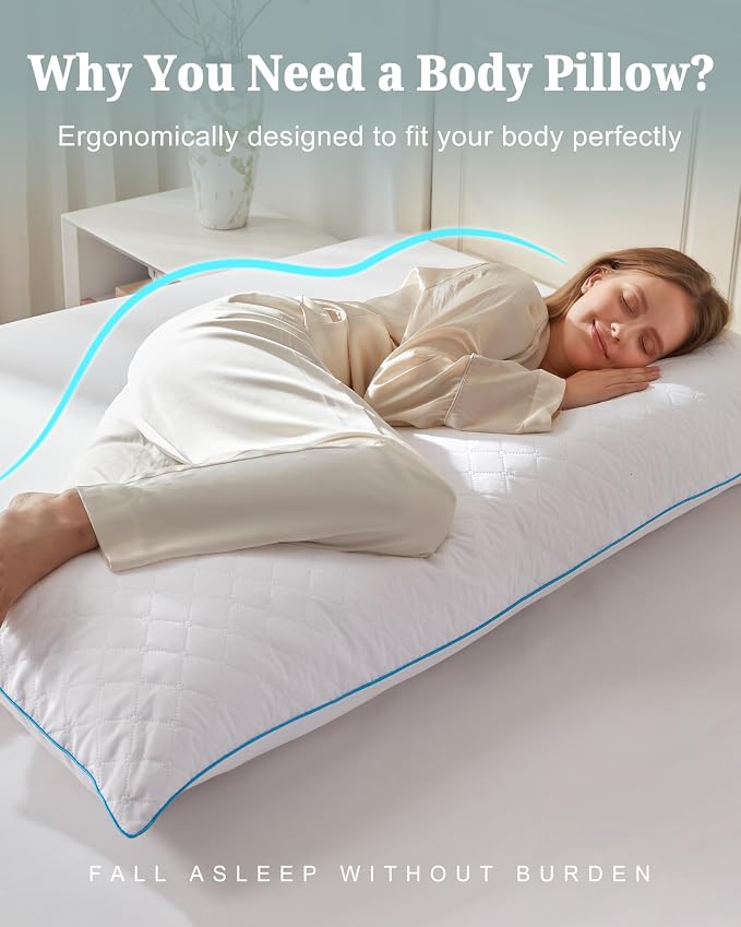 YZ HOME Long Body Pillow for Adults - Image 3