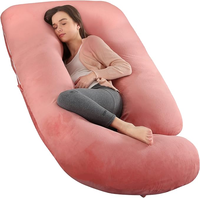 U-Shaped Full Body Pregnancy Pillow by Elover