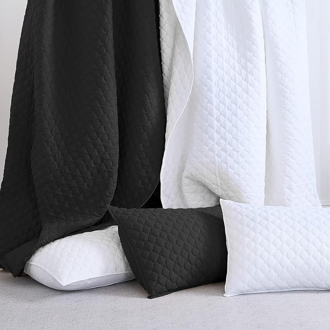 HORIMOTE HOME Quilt Set Queen Size, Soft Coverlet Set Lightweight Microfiber - Image 6