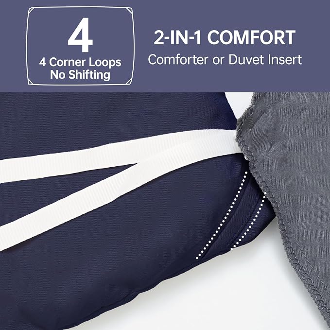 MUXHOMO Oversized Queen Comforter Sets, All Season Ultra Soft Down Alternative - Image 6