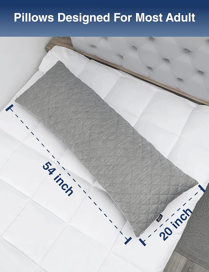 ZonLi Cooling Body Pillow for Adults Side Sleeper & Pregnancy - Image 7