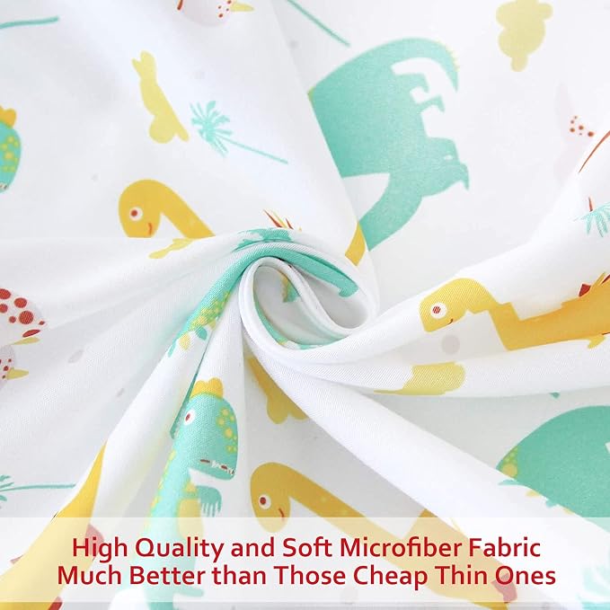 Pack and Play Sheets Boys, 2 Pack Mini Crib Sheets, Stretchy Playard Fitted - Image 3