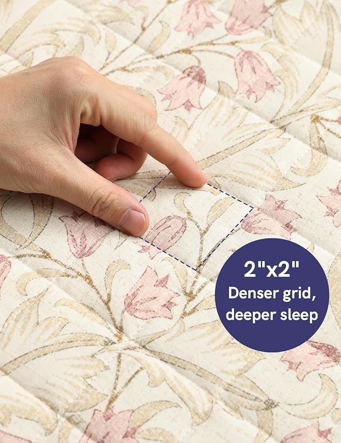 YnM 10lbs Weighted Blanket for Adults, Linen Heavy Bed Throw Blanket - Image 8