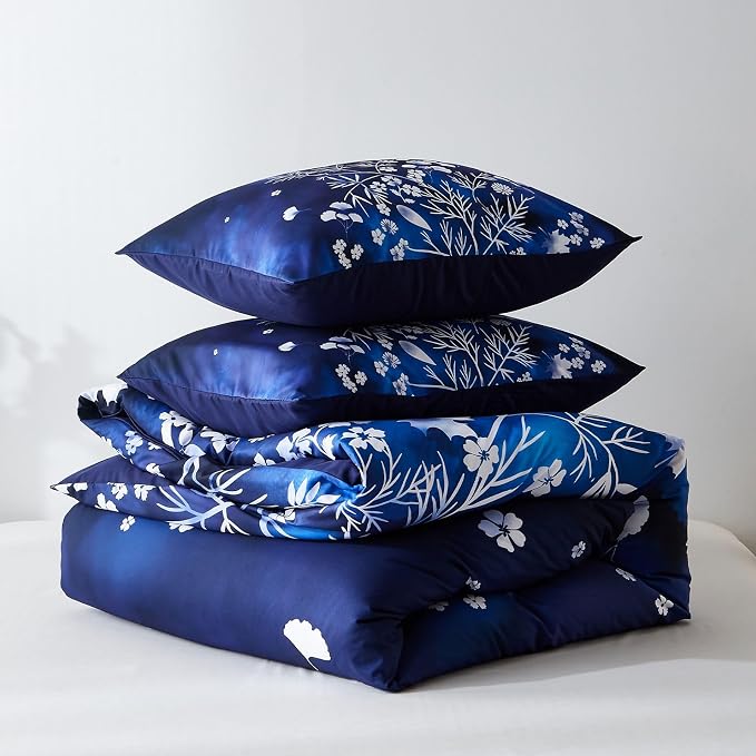Cupocupa Duvet Cover King Size Set Boho Floral Pattern King Duvet Cover Set - Image 8
