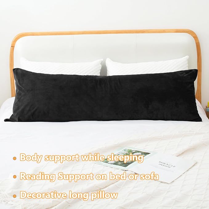1 MIDDLE ONE Body Pillow, Memory Foam Body Pillows - Image 5