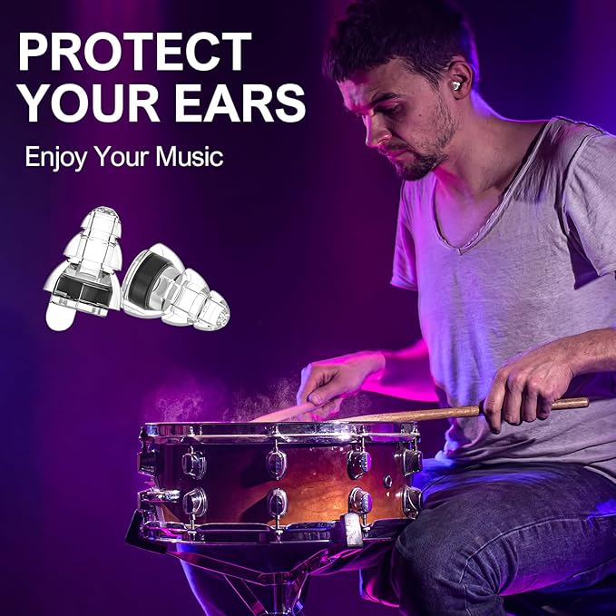 High Fidelity Concert Earplugs for Concerts Musicians，Earplugs for noise - Image 5