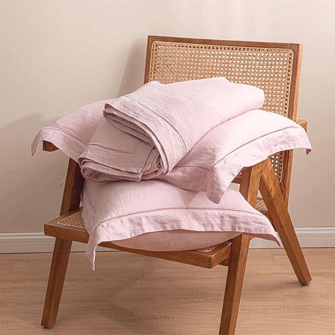 Simple&Opulence 100% Washed Linen Duvet Cover - Image 8