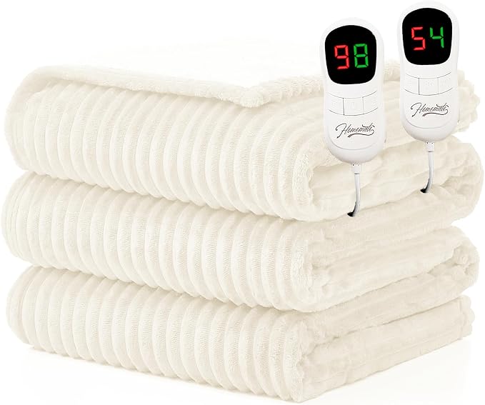 Homemate Electric Heated Blanket King Size by Homemate